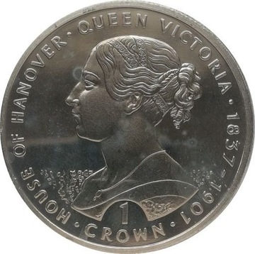 Gibraltar 1 crown 1993, KM#138