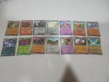 Pokemon TCG 12x revers 2x holo + 48 zwykłe Orygin