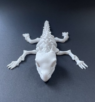 Figurka Szkielet Jaszczurka druk 3D