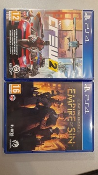 Gry na Ps4/Ps5. Crew 2 , Empire of sins.