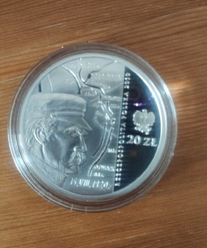 90 rocznica bitwy Warszawskiej 20zl moneta srebna
