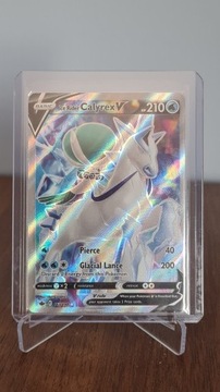 Karta Pokemon TCG: Ice Rider Calyrex V (CRE 163)