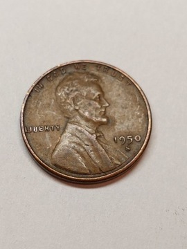 Moneta 1 cent 1950 s