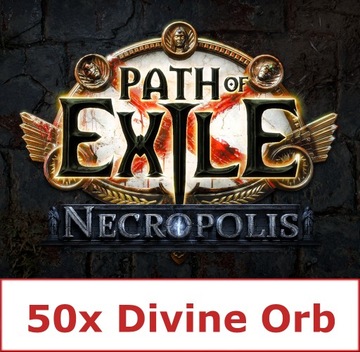 50x Divine Orb Necropolis Path of Exile OFFLINE