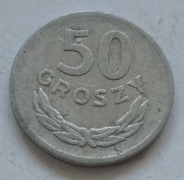 Polska PRL 50 gr 1968