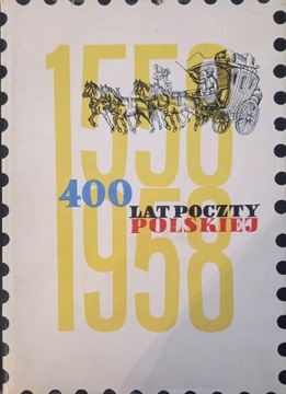 400 lat Poczty Polskiej + znaczki + zaproszenie 