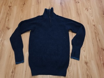Sweter męski golf Vikafjell r. XL 100% wełna 