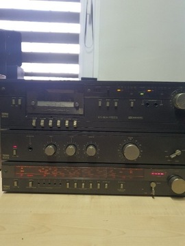 Wieża stereo SCHNEIDER 6041 wzmacniacz deck tuner 