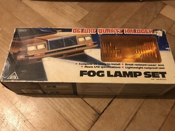 Lampy przeciwmgielne retro 1985 z Ameryki K mart