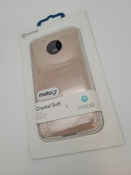 Etui na telefon Motorola Moto G5 bezbarwne muvit