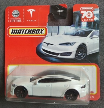 MATCHBOX . TESLA MODEL S . autko resorówka