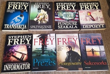 STEPHEN FREY - kolekcja 8 powieści