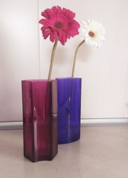 Dwa wazoniki z Ikea , kwiatuszki gratis