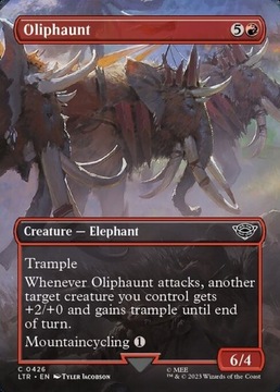 Oliphaunt C 426 MTG LoTR FOIL