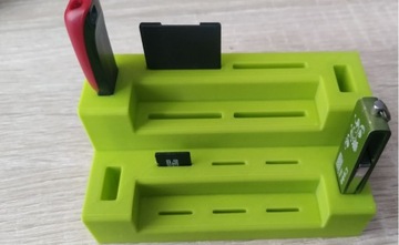 Organizer na biurko pendrive microSD SD | Druk 3D