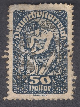 Deutschosterreich 50 heller - Austria 