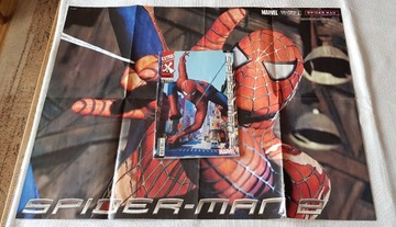 Dobry Komiks Spider-Man 2 Z plakatem 