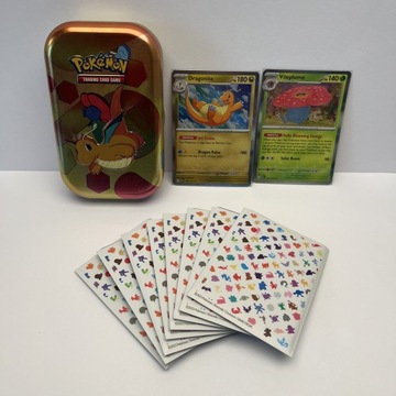 Puszka z kartami Pokemon TCG Dragonite & Vileplume