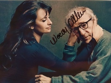 Oryginalny autograf Woody Allen