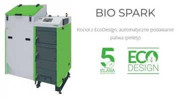 Kocioł Sas Bio Spark  Pellet 12 14 17 23 29 36 kw