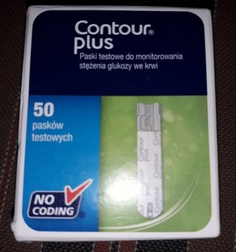 paski do glukometru *50szt Contour plus 