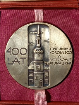 Medal 400 lat Trybunału Koronnego w Piotrkowie