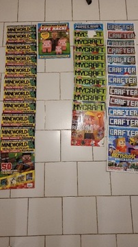 Minecraft ogromna kolekcja gazet (spis numerow)