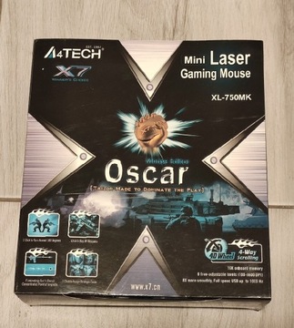 A4Tech Oscar Gaming Laser Mouse XL-750MK Mini mysz