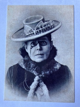 Maria Konopnicka portret pocztówka 