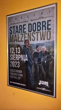 oprawiony plakat STARE DOBRE MAŁŻEŃSTWO SDM