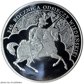 Medal 340 rocznicy zwycięstwa pod Wiedniem