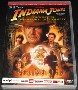 INDIANA JONES I KRÓLESTWO KRYSZTAŁOWEJ CZASZKI DVD