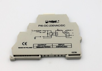 relpol przekaźnik PI6-OC-230VAC/DC