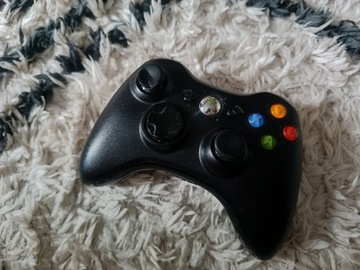 Bezprzewodowy pad Xbox 360 Czarny - Sprawny 