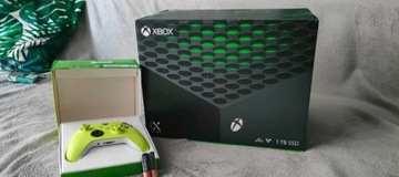 Xbox series X 2 pady 1TB | Jak nowa - gwarancja