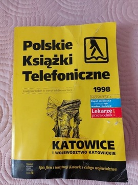 Książka telefoniczna woj.katowickie 1997 