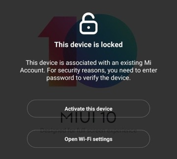 XIAOMI odblokowanie konta MI ACCOUNT ZDALNIE fast