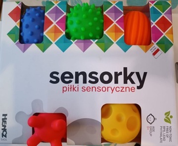 Piłeczki sensoryczne Sensorky Hencz Toys NOWE