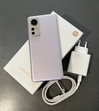 Xiaomi 12 8/128 fioletowy