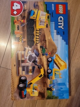 LEGO City 60391 Pojazdy budowlane i kule