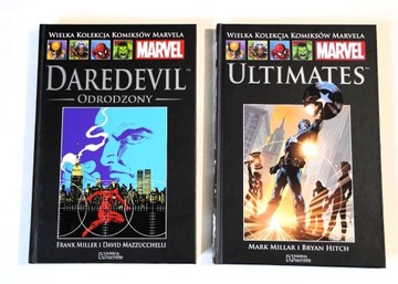 Marvell:Daredevil i Ultimates-2 wydania książkowe 
