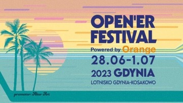 Bilet 4 dniowy karnet Open’er Festival 2023 