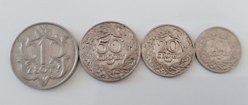 Monety zestaw 1929 - 1923 rok