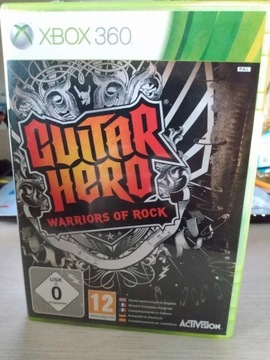 Gra na Xbox 360 Guitar Hero Warriors of Rock