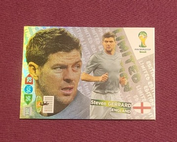 Steven Gerrard karta piłkarska Panini  