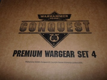 Warhammer 40000 Conquest premium wargear set 4