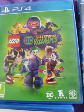 LEGO DC super villains PS4 PS5 płyta stan bdb