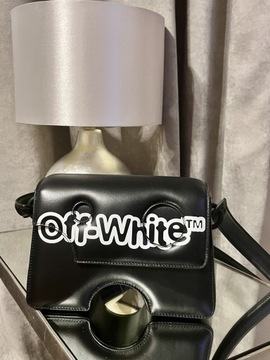 Nowa czarna torebka Off-white 
