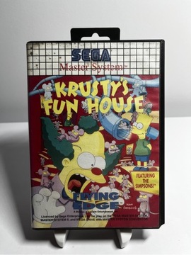 Flying Edge Krusty’s Fun House Sega master system!