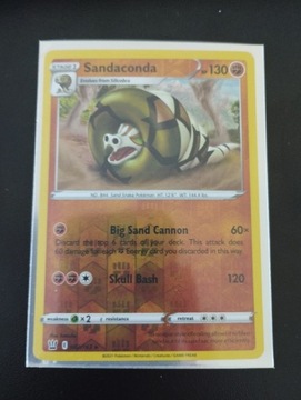 Battle Styles - Sandaconda rare Reverse Holo